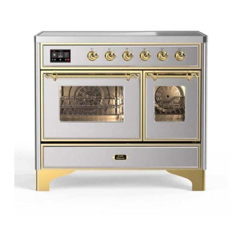 ILVE UMDI10NS3SSG Majestic II 40 in. Induction Range in Stainless Steel