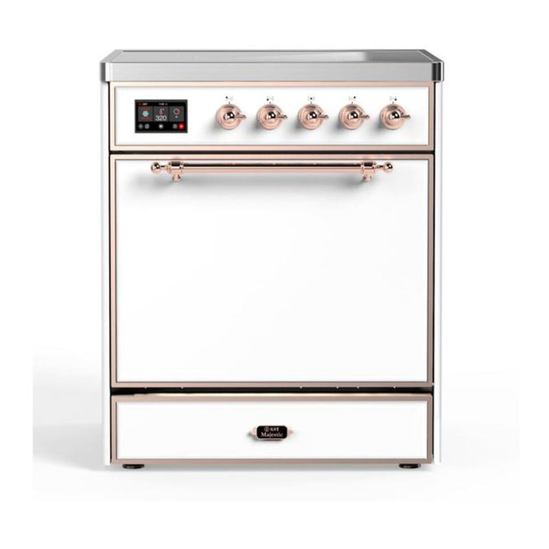 ILVE UMI30QNE3WHP Majestic II 30 in. Induction Range in White