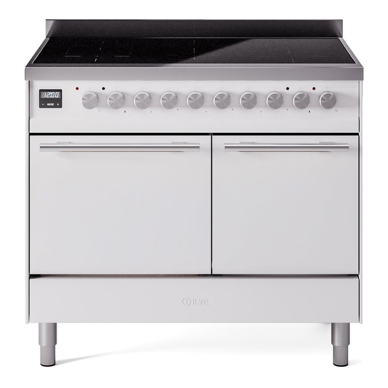 ILVE UPDI406QMPWH Professional Plus II 40 in. Induction Range in White