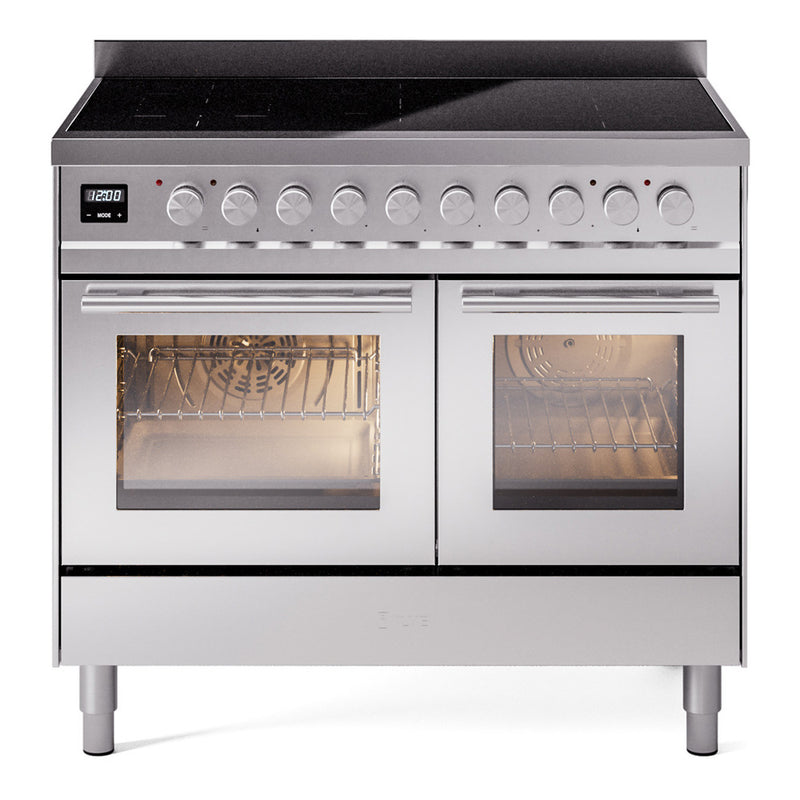 ILVE UPDI406WMPSS Professional Plus 40 in. Induction Range in Stainless Steel