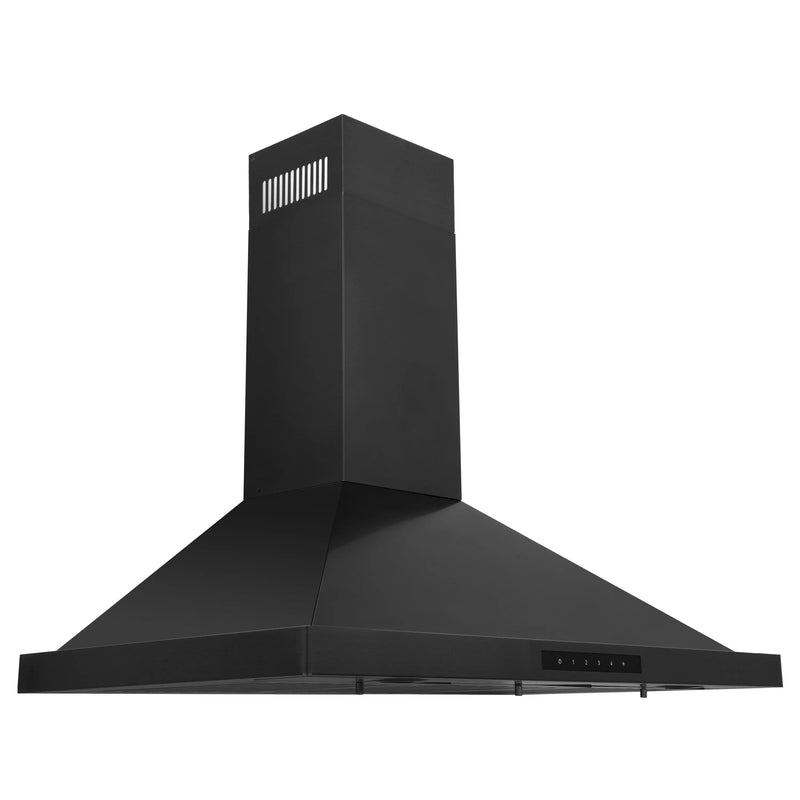 ZLINE 24" Convertible Vent Wall Mount Range Hood in Black Stainless Steel (BSKBN-24) Zline