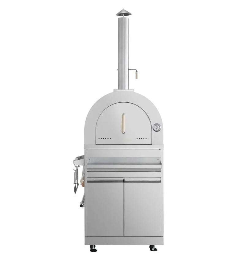 Thor Kitchen Pro-Style Outdoor Wood-Burning Pizza Oven (MK07SS304) Thor