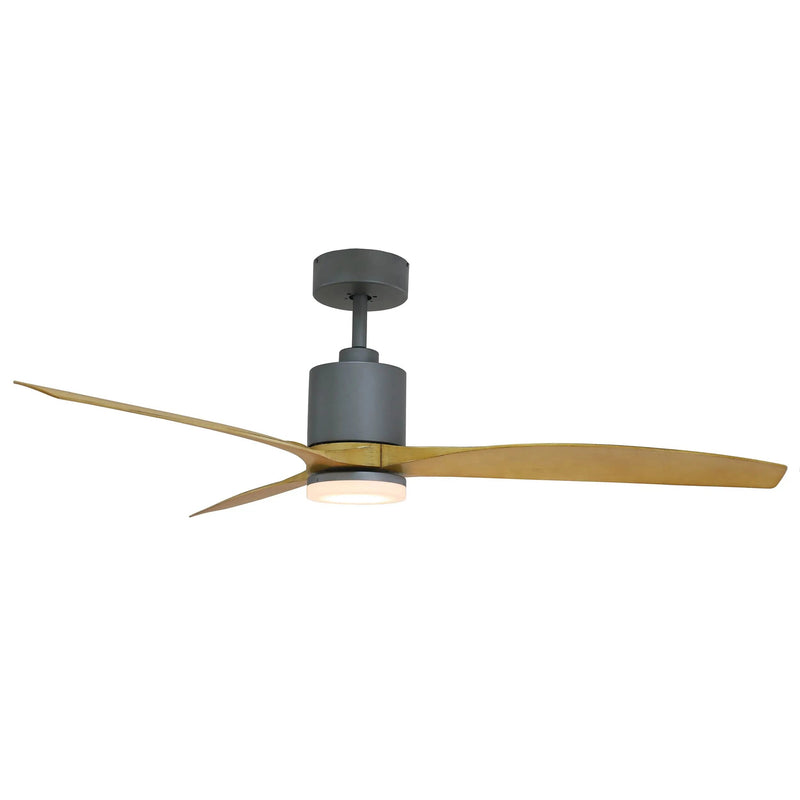 Forno Voce Tripolo 60-Inch Voice Activated Smart Ceiling Fan in Titanium Body & Forno