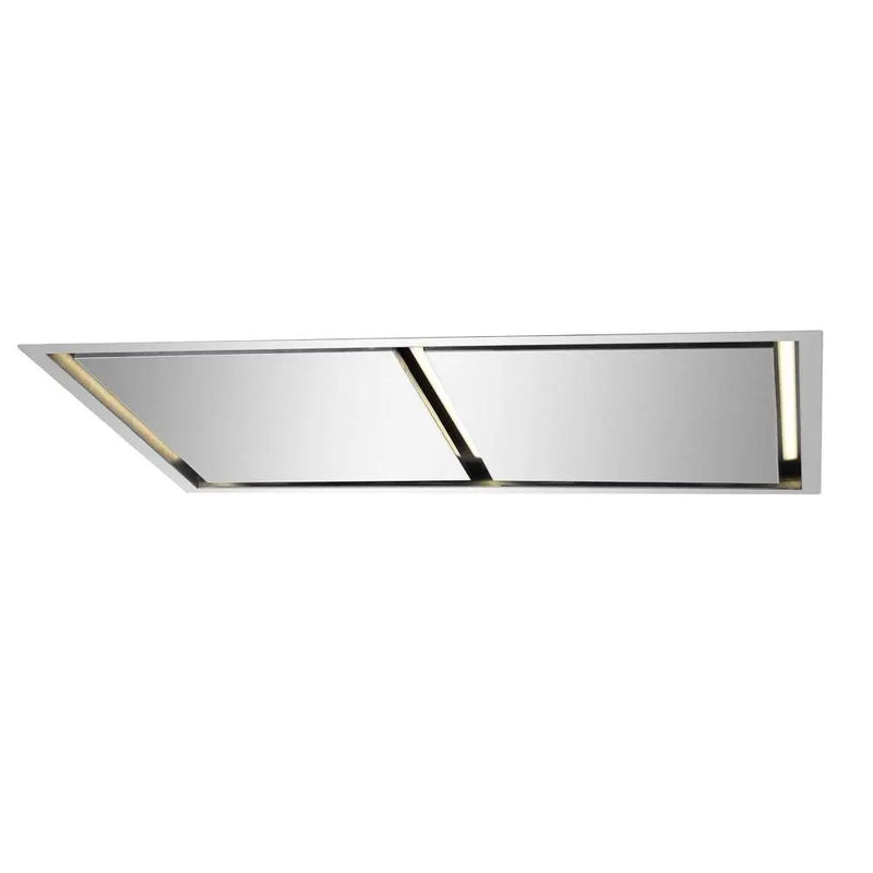 Forno 44-Inch Ceiling Range Hood in Stainless Steel with 1200 CFM Motor (FRHRE53 Forno