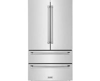 ZLINE 36 in. 22.5 cu. ft. Counter-Depth French Door Refrigerator with Ice Maker in Fingerprint-Resistant Stainless Steel