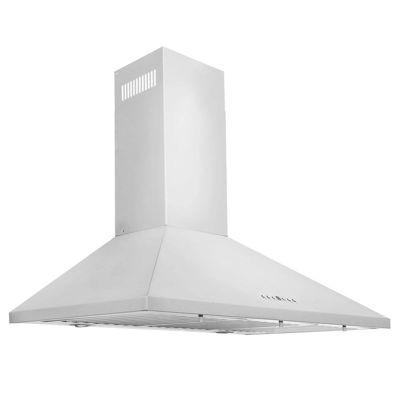 ZLINE 42" Convertible Vent Convertible Vent Wall Mount Range Hood in Stainless Steel (KL2-42) Zline