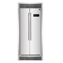 Forno 33-Inch Salerno Side-by-Side Counter Depth Refrigerator 15.6 Cu. Ft. in St