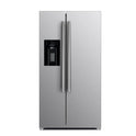 Forno 36-Inch Side by Side 20 cu.ft Refrigerator in Stainless Steel with Water D