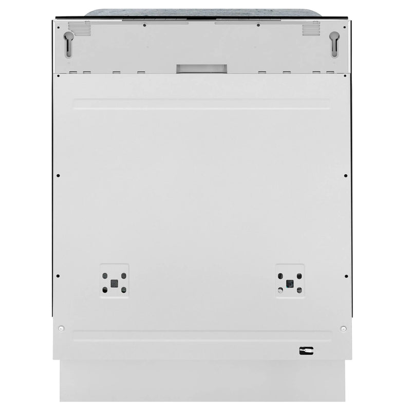 ZLINE 24 in. Monument Series 3rd Rack Top Touch Control Dishwasher in Custom Panel Ready with Stainless Steel Tub, 45dBa (DWMT-24) Zline