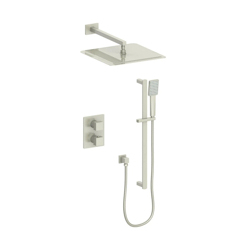 ZLINE Crystal Bay Thermostatic Shower System with color options (CBY-SHS-T2) Zline