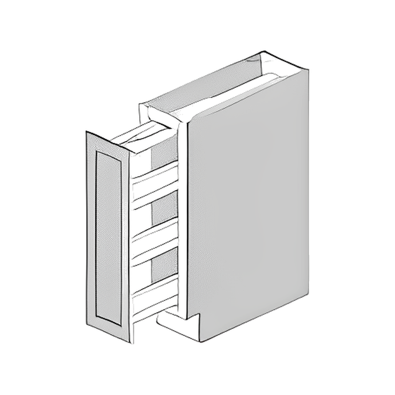Espresso Shaker 12" Base Spice Rack Cabinet — cabinet drawing