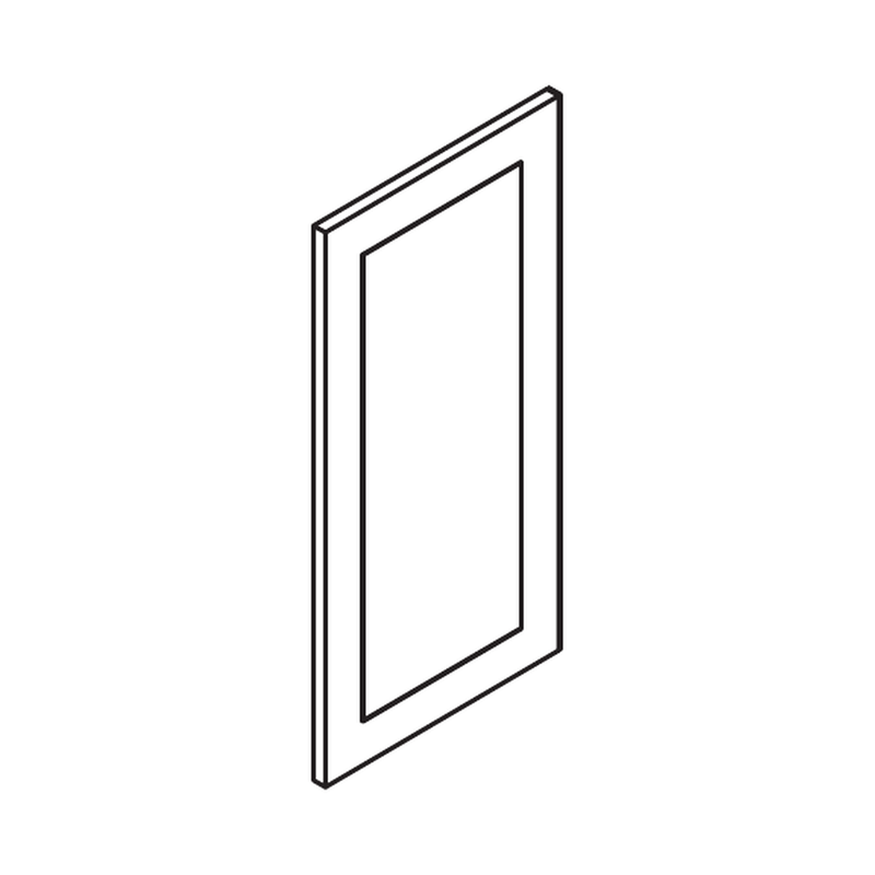 Forevermark decorative end door — catalog drawing