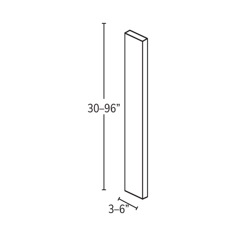 Forevermark wall filler — catalog drawing