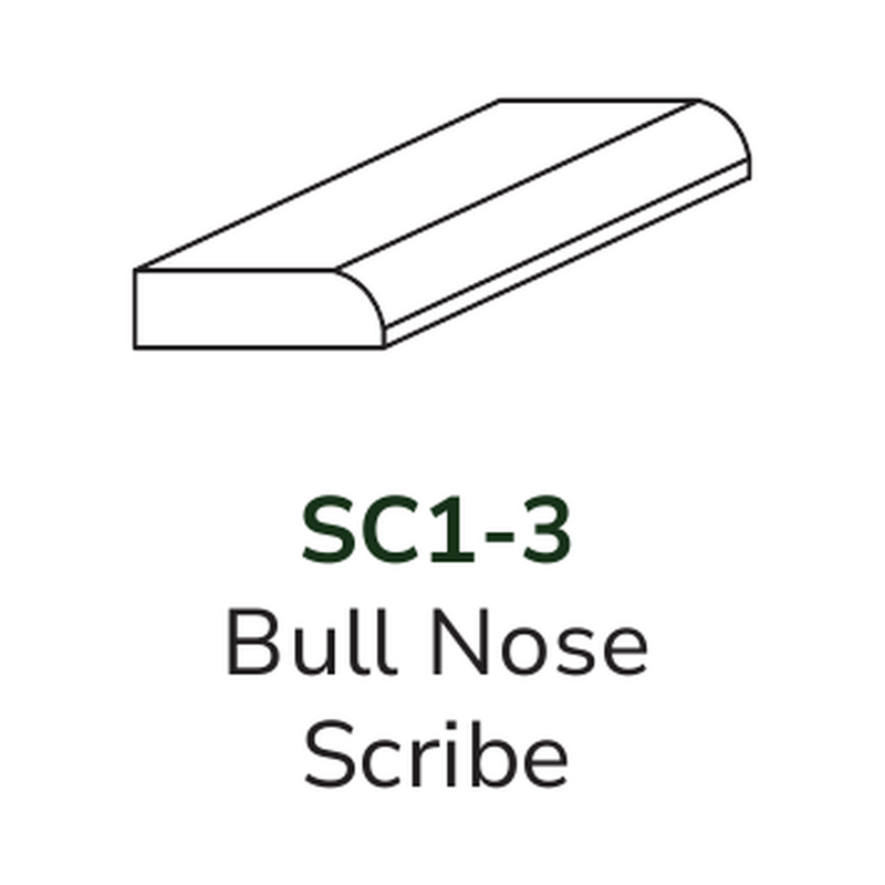Forevermark SC1-3 bull nose scribe molding