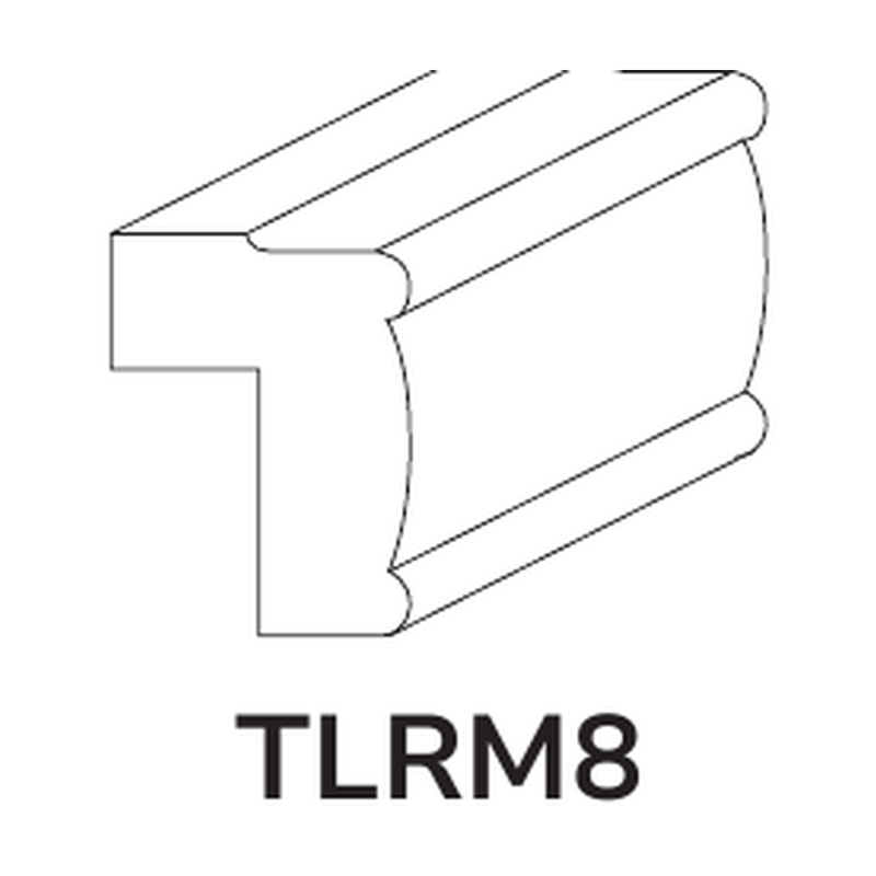 Forevermark TLRM8 light rail molding
