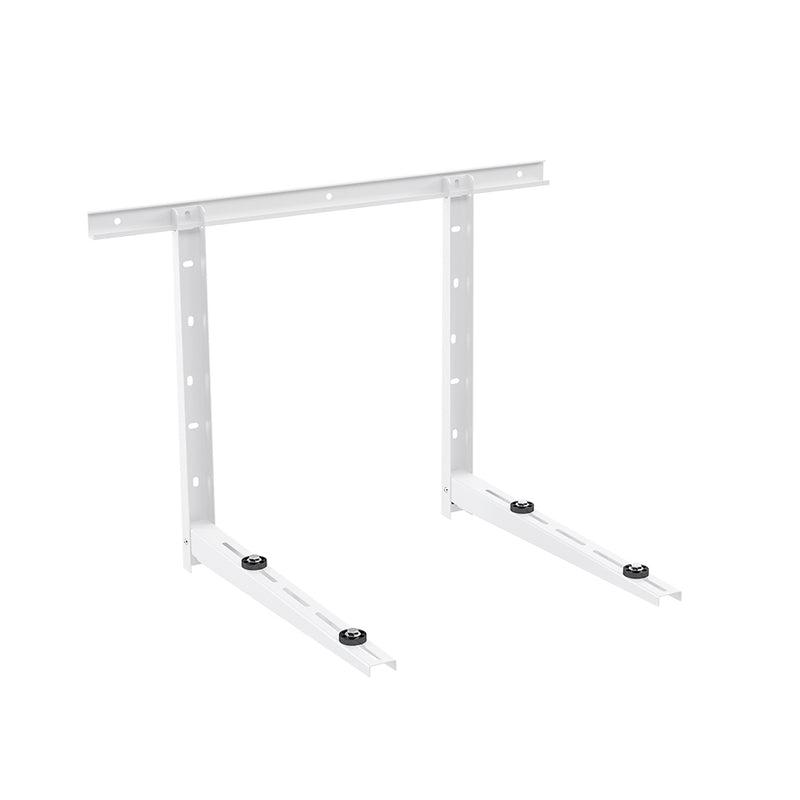 MRCOOL MB440A wall plate and two condenser support arms, angled front view