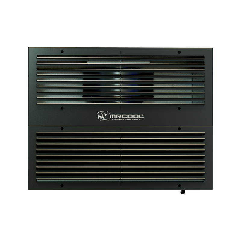 Front grille of the MRCOOL MMFDW12D compact refrigeration unit