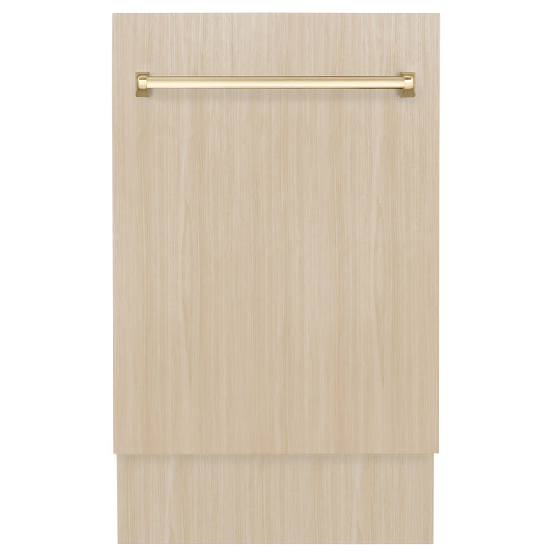 ZLINE DWVZ-18-G Autograph Edition 18 in. Dishwasher in Panel Ready