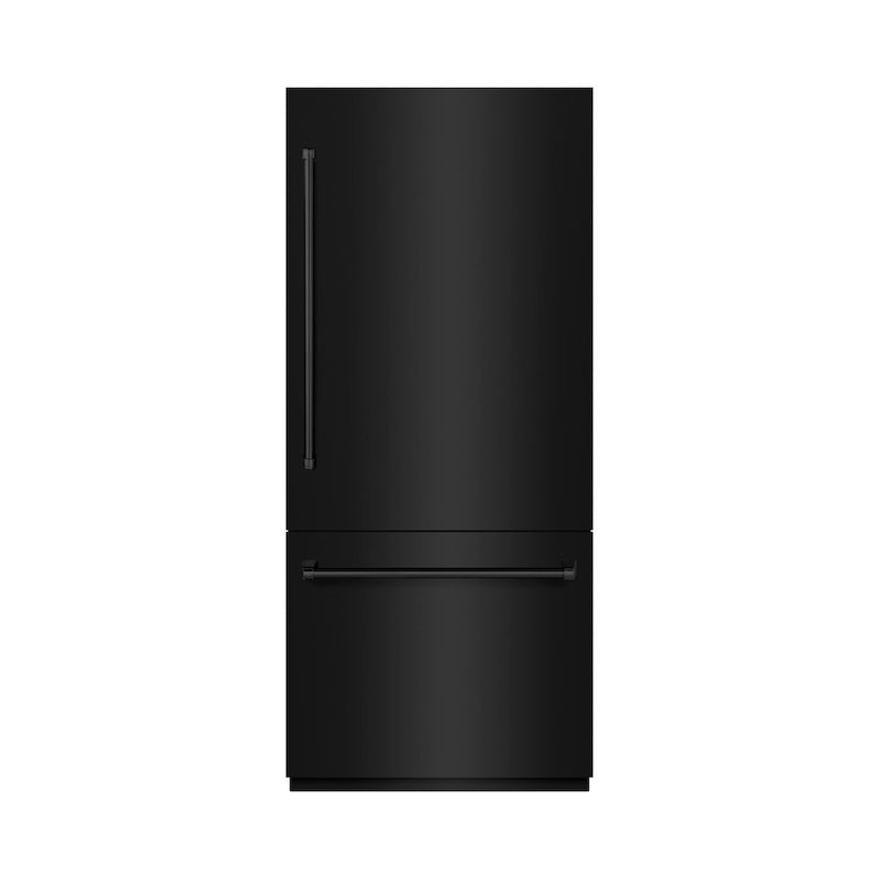 ZLINE RBIT-BS-36 36 in. Bottom Freezer Refrigerator in Panel Ready