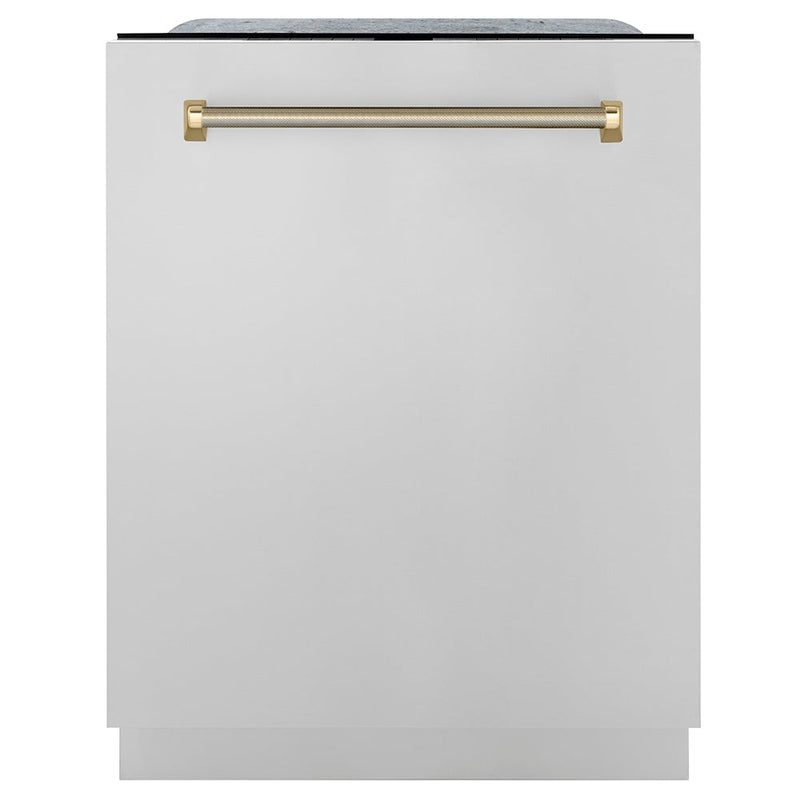ZLINE DWMTZ-30424-KG Autograph Edition 24 in. Dishwasher in Panel Ready