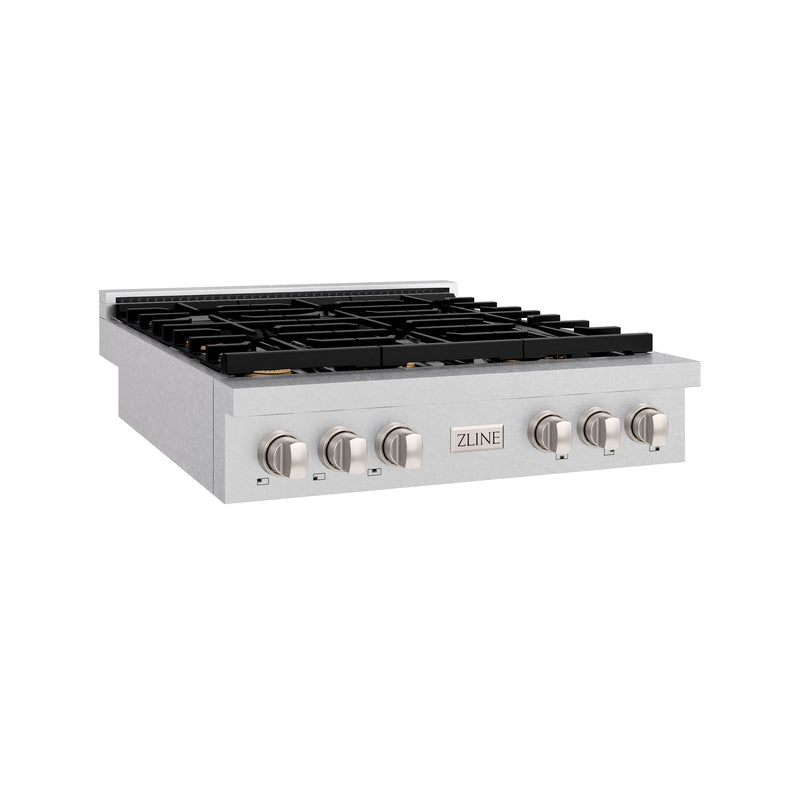 ZLINE SRTS-BR-36 36 in. Rangetop in Satin Stainless Steel
