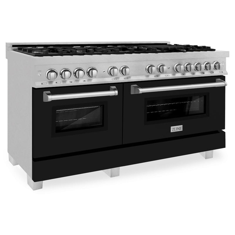 ZLINE RAS-BLM-60 Legacy 60 in. Dual Fuel Range in Satin Stainless Steel