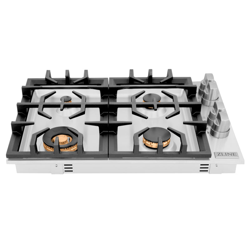 ZLINE RC-BR-30 30 in. Gas Cooktop in Stainless Steel