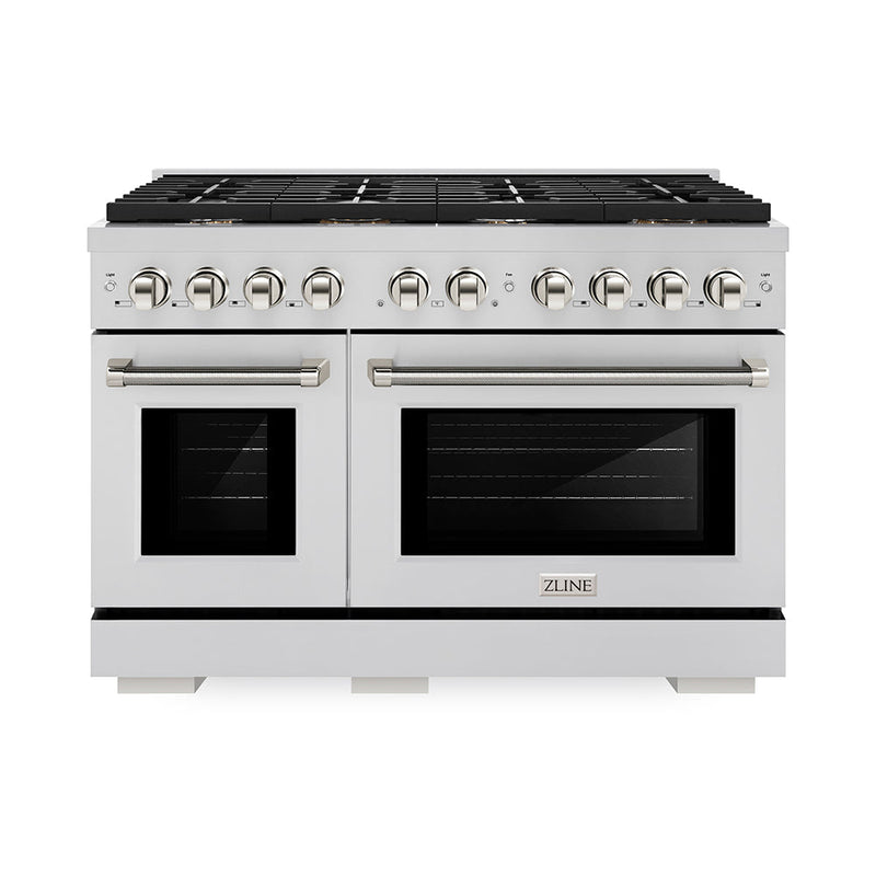ZLINE SDRZ-48-KPN Autograph Edition 48 in. Dual Fuel Range in Stainless Steel
