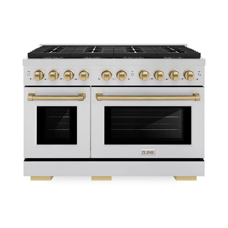 ZLINE PSGRZ-48-CB Autograph Edition 48 in. Gas Range in Stainless Steel
