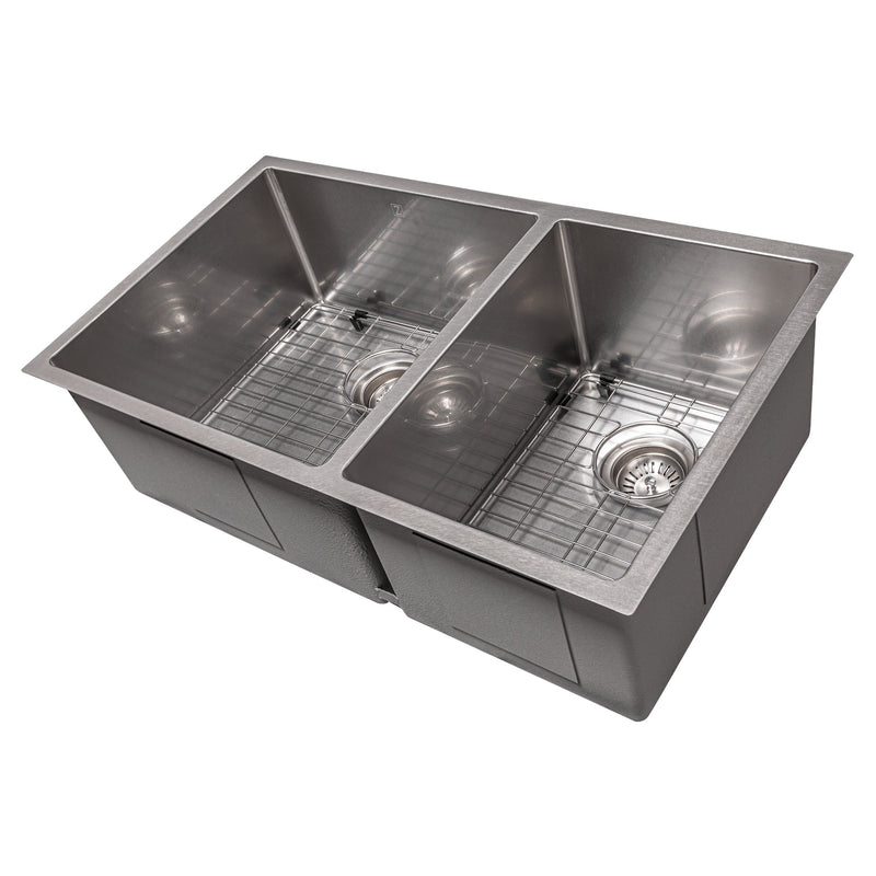 ZLINE SR60D-36S 36 in. Kitchen Sink in Satin Stainless Steel
