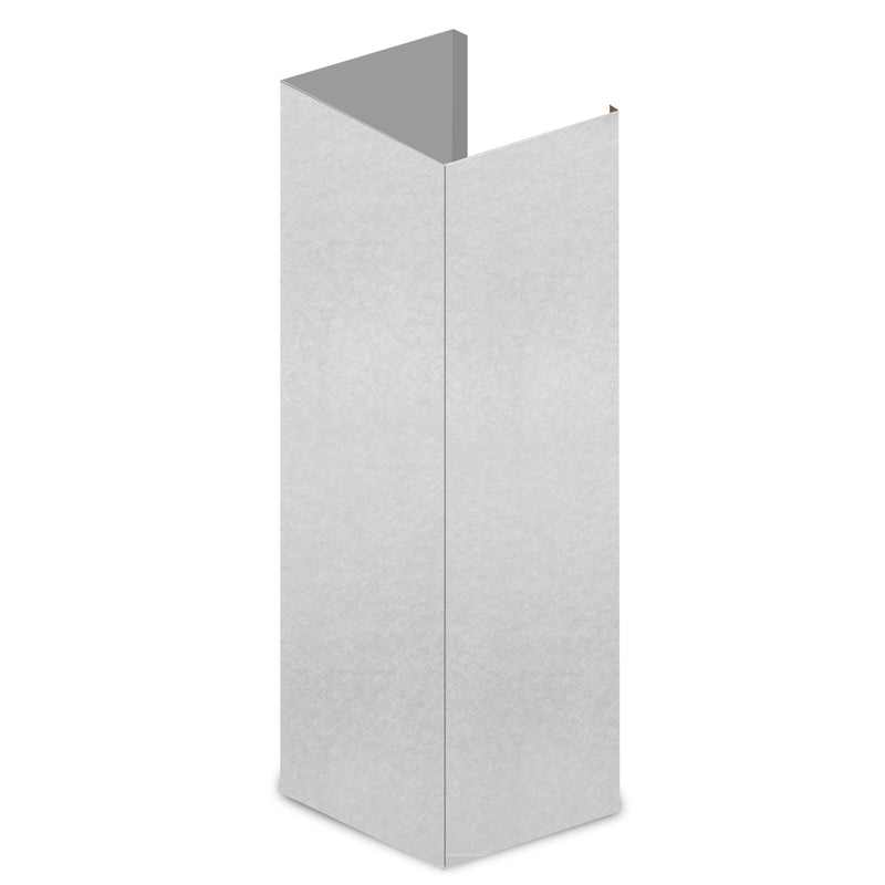 ZLINE 61 in. Satin Stainless Steel Chimney Extension for Ceilings up to 12.5 ft. (8KN4S-E)