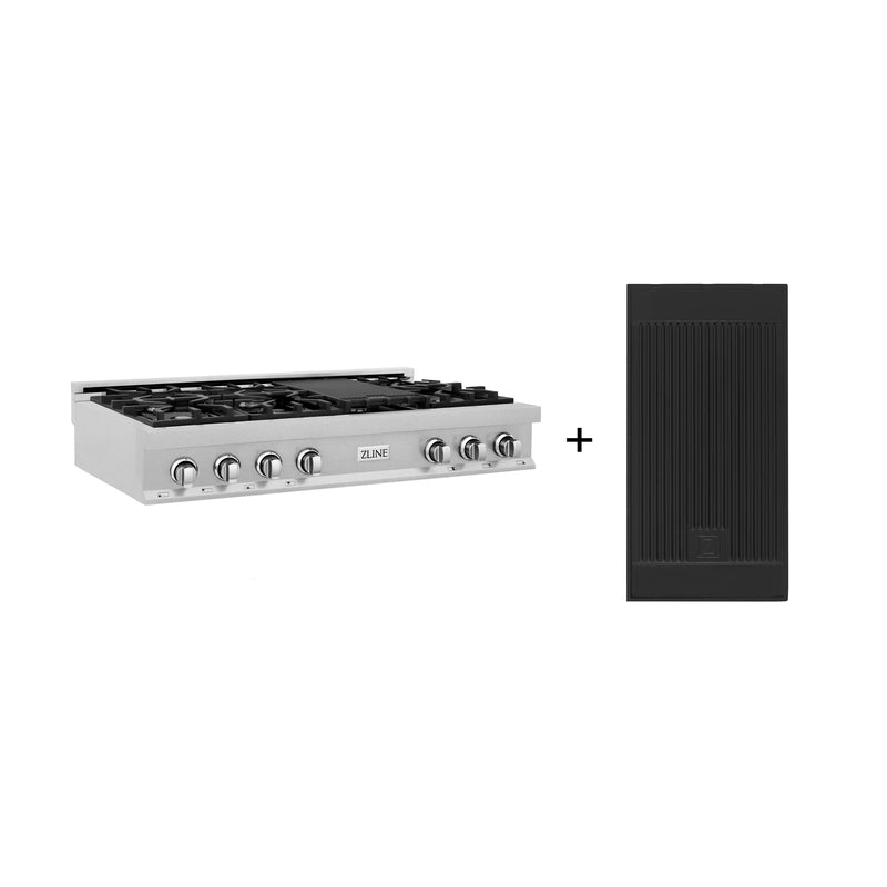 ZLINE RTS-GR-48 Legacy 48 in. Rangetop in Satin Stainless Steel