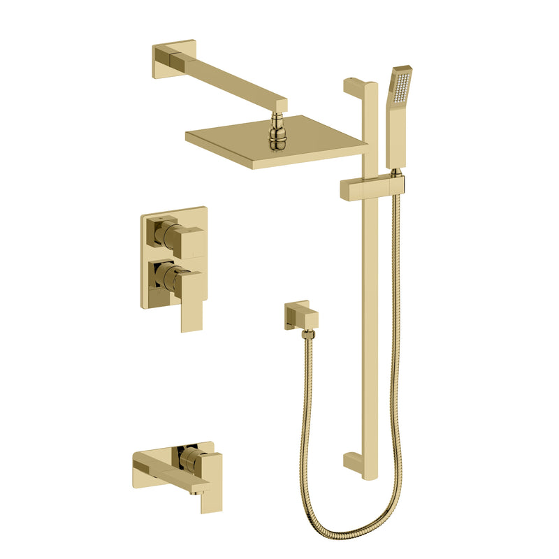 ZLINE Autograph Edition Bliss Shower System in Champagne Bronze (BLS-SHS8-CB) ZLINE