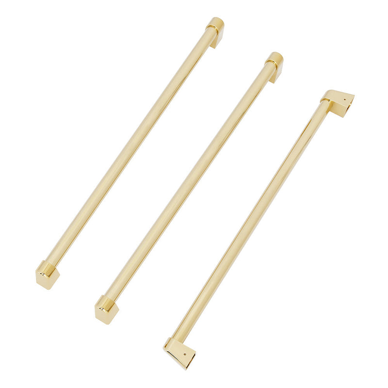 ZLINE 3-Piece Autograph Edition Handle Set for Freestanding Refrigerators in Gold (RSMHZ-36-G) ZLINE