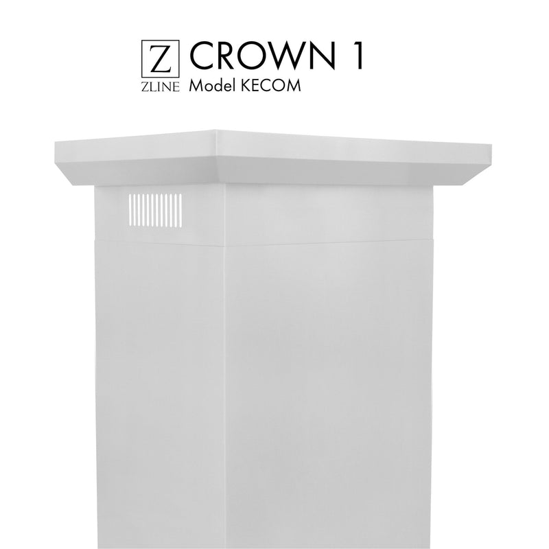 ZLINE Crown Molding in Stainless Steel (CM1-KECOM) ZLINE