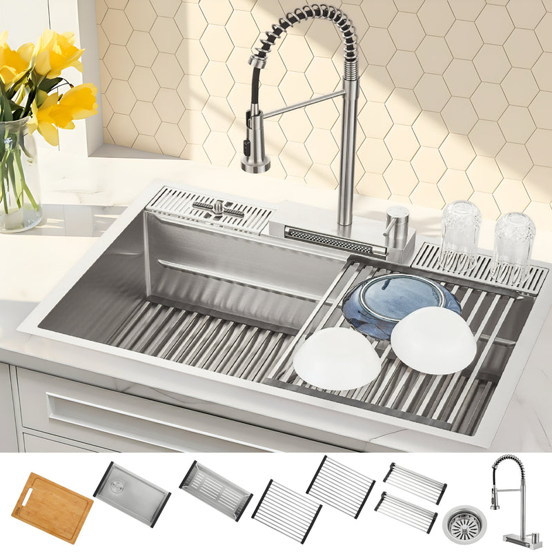 Forno E-XP31 33 in. Kitchen Sink