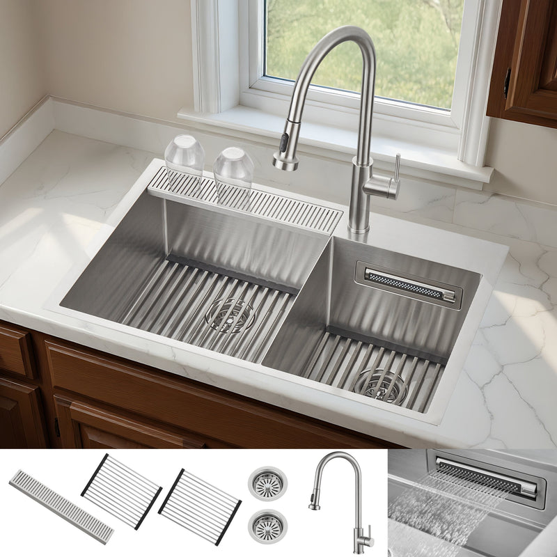 Forno H-ZN30 33 in. Kitchen Sink