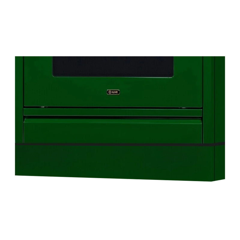 ILVE APZ100140VS 40 inch Nostalgie/Professional Plus Toe Kick (5 1/2 inch h.) (Emerald Green)