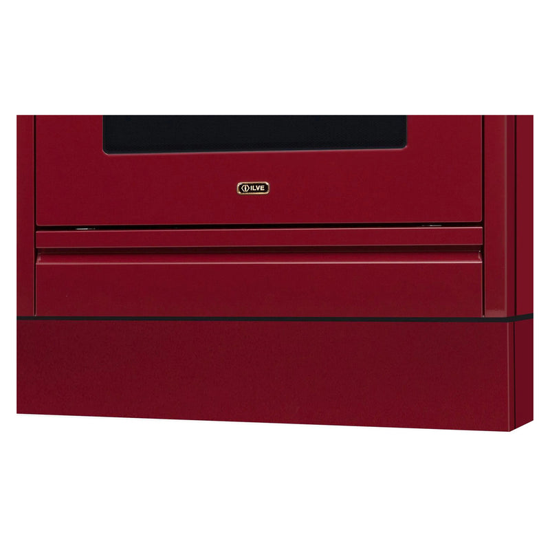ILVE APZ150140RB 60 inch Nostalgie/Professional Plus Toe Kick (5 1/2 inch h.) (Burgundy)