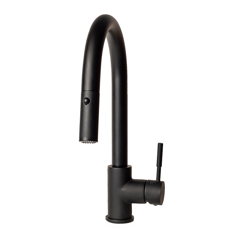 ZLINE Autograph Edition Arthur Kitchen Faucet in Matte Black (ATH-KF-MB) ZLINE