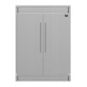 Forno Maderno 2-28-Inch Wide Convertible Refrigerator/Freezer, Decorative Trim, 27.2 cu.ft, 84-Inch High, ENERGY STAR Certified