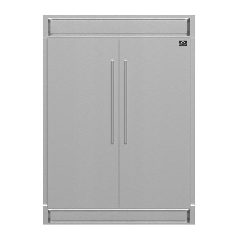 Forno FFFFD1722-60S Maderno 28 in. Side-by-Side Refrigerator