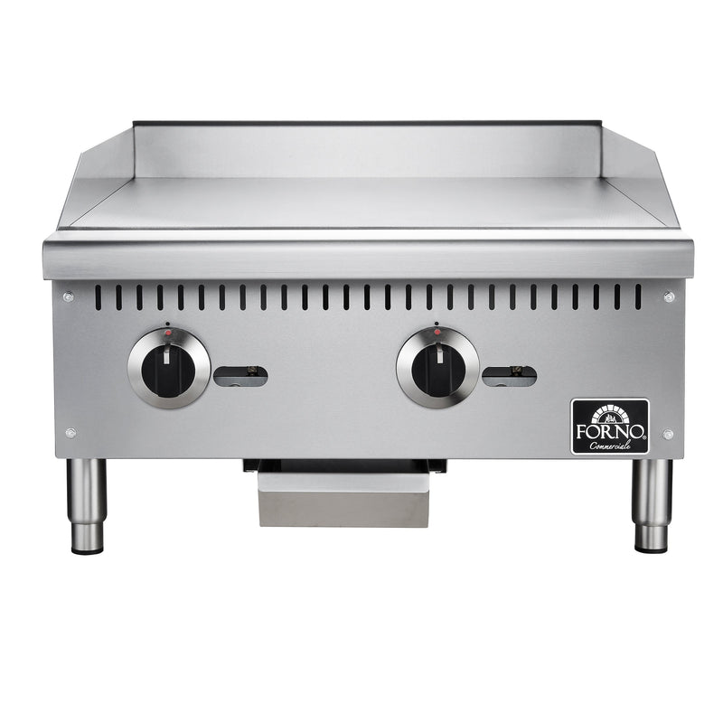 Forno FCMGG0055-24 24 in. Commercial Gas Griddle