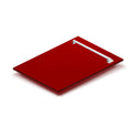 ZLINE 18" Tallac Dishwasher Panel in Red Matte with Traditional Handle
