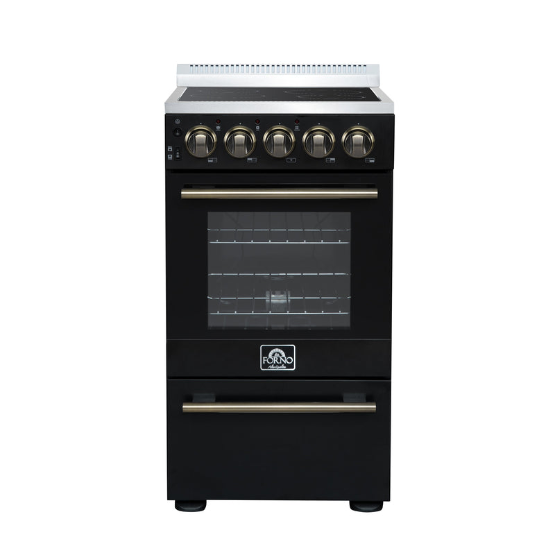 Forno FFSEL6052-20BLK 20 in. Electric Range in Black