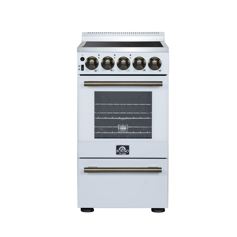 Forno FFSEL6052-20WHT 20 in. Electric Range in White