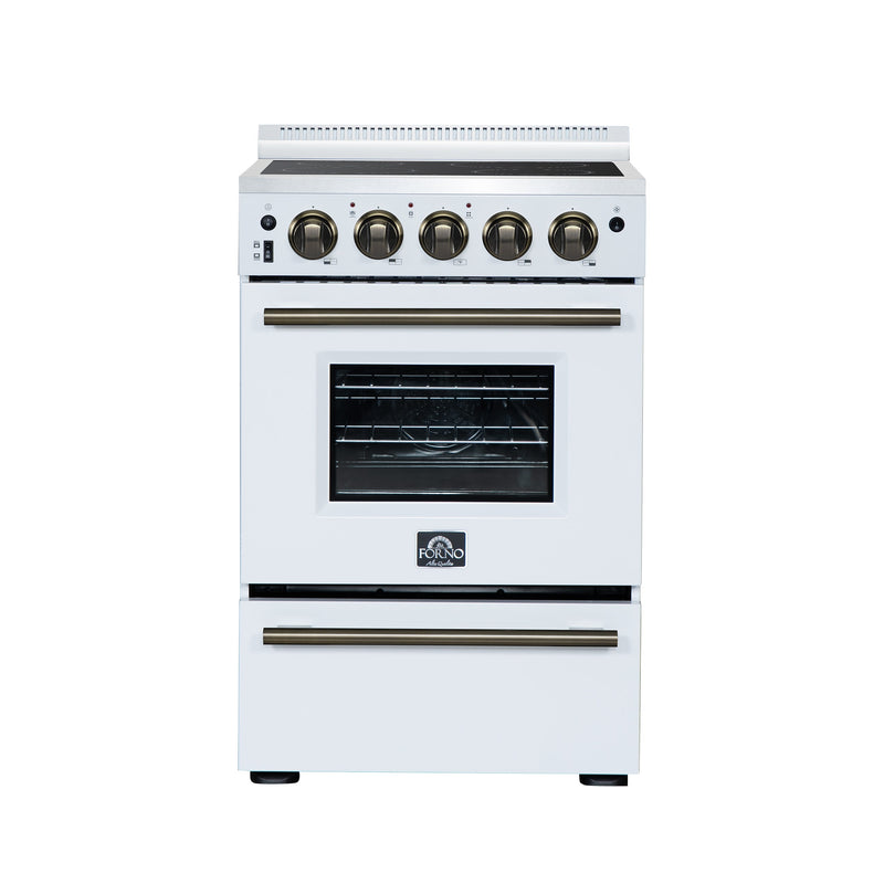 Forno FFSEL6069-24WHT 24 in. Electric Range in White