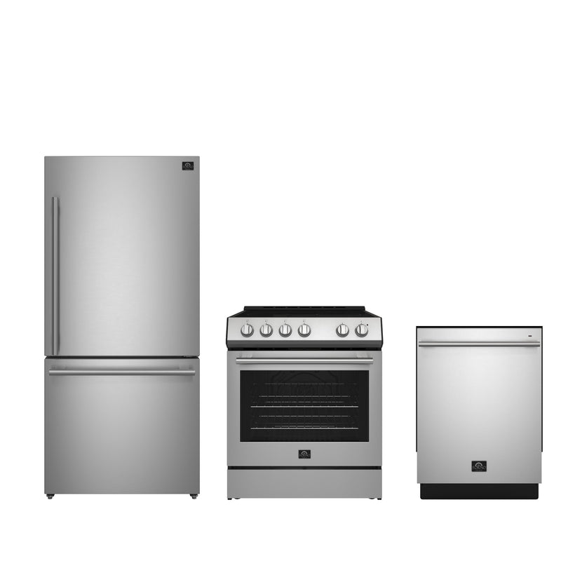 Forno FBDL-011-01US 30 in. Appliance Package in Stainless Steel