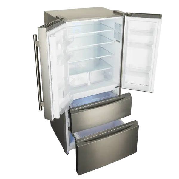 FORNO Bovino 33″ French Door 19 Cu.Ft. Stainless Steel Refrigerator Forno