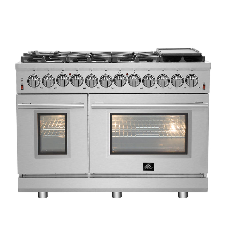 Forno FFSGS6125-48 48 in. Dual Fuel Range